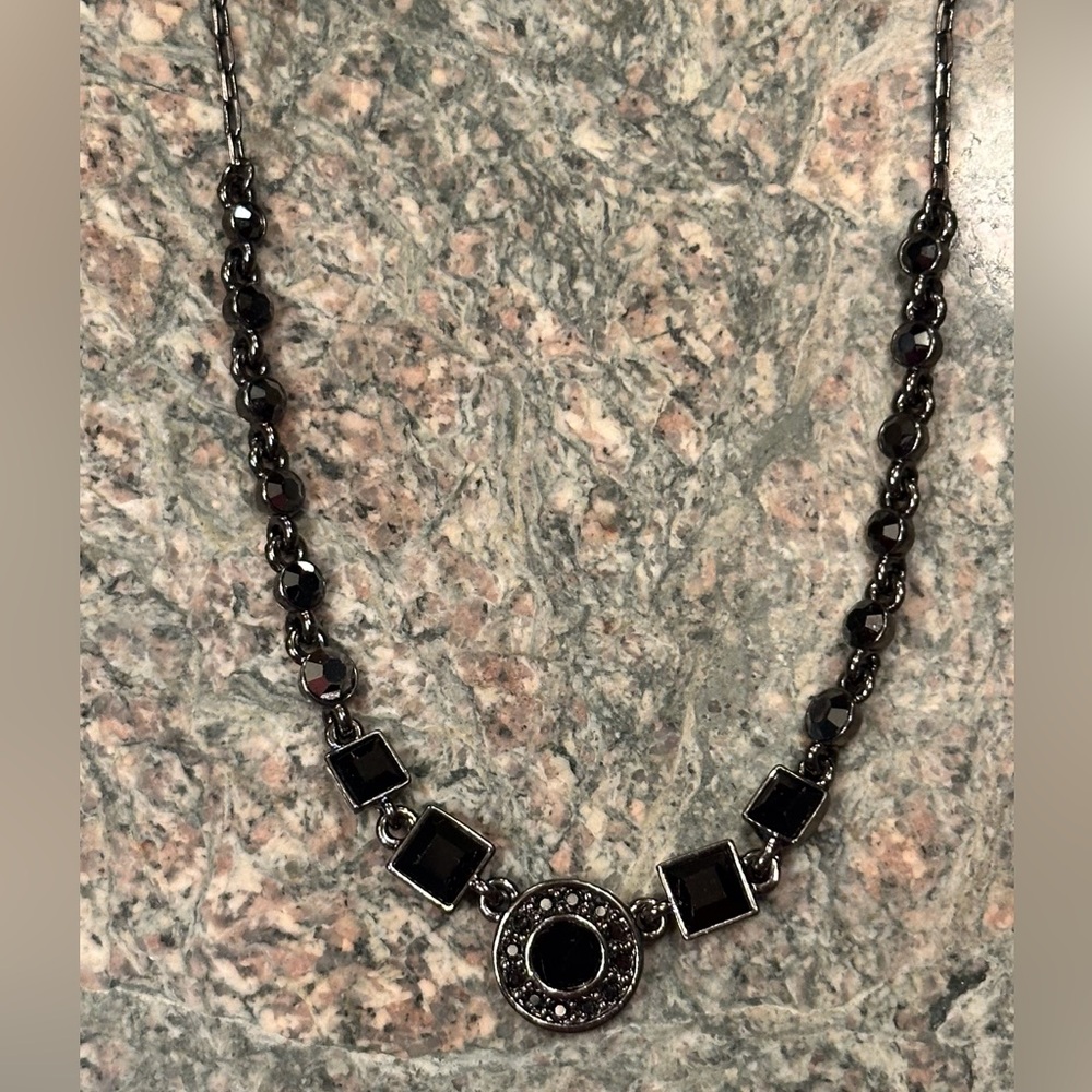 Givenchy Black Stone Accent Necklace - Women Jewelry